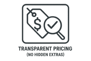 Transparent Pricing Icon